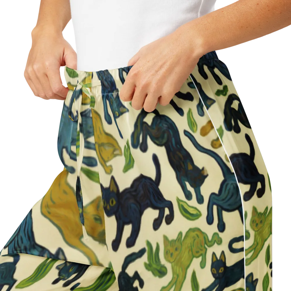 Velvet Alley Cats on Women's Pajama Pants — Product details