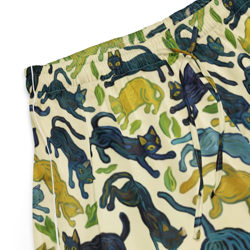 Velvet Alley Cats on Women's Pajama Shorts — Product details