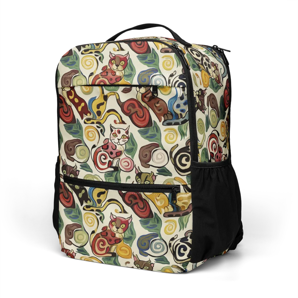 Spiral Prowl on Utility Backpack — Left Front