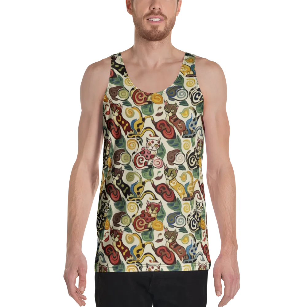 Spiral Prowl on Men's Tank Top — Front