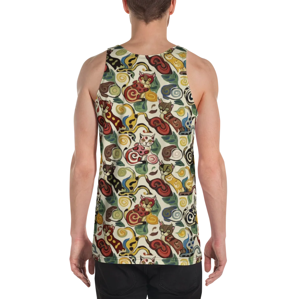 Spiral Prowl on Men's Tank Top — Back