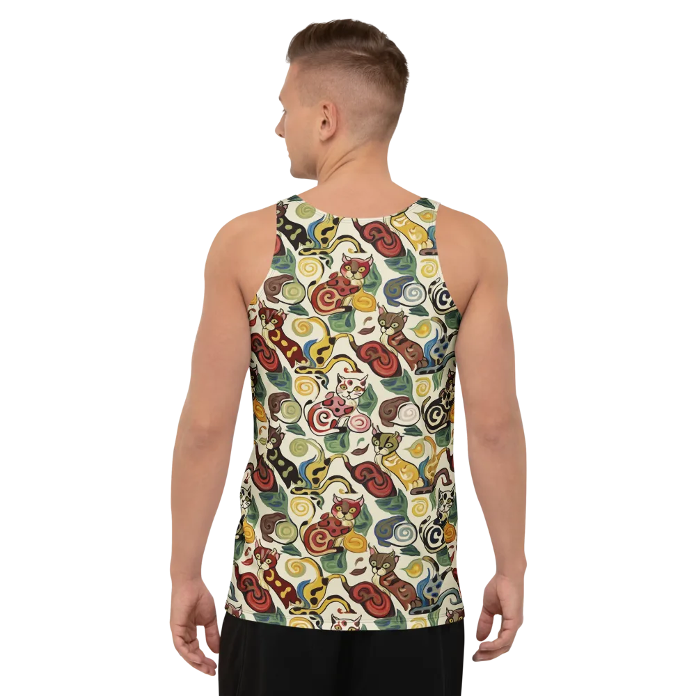 Spiral Prowl on Men's Tank Top — Back