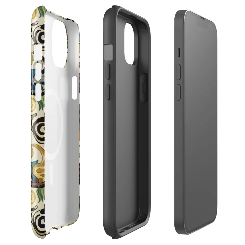 Spiral Prowl on MagSafe Tough Case for iPhone® — Front