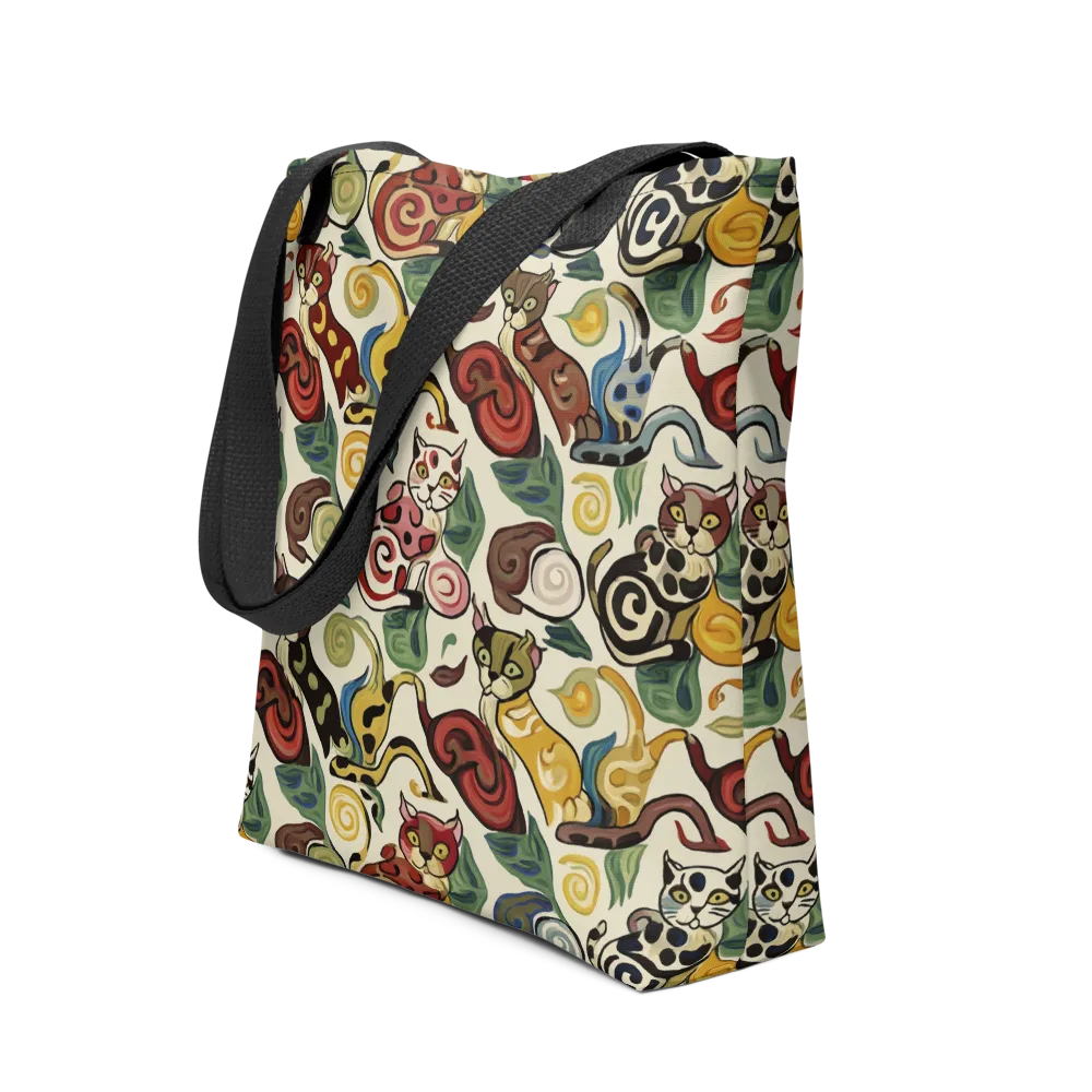 Spiral Prowl on Tote Bag — Front