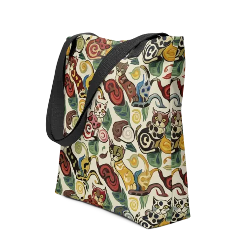 Spiral Prowl on a Tote Bag