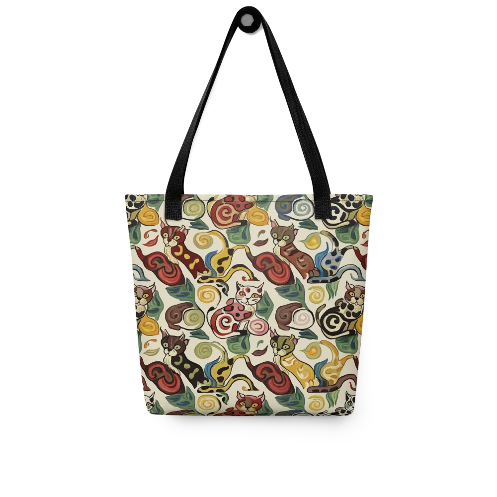 Spiral Prowl on Tote Bag — Front