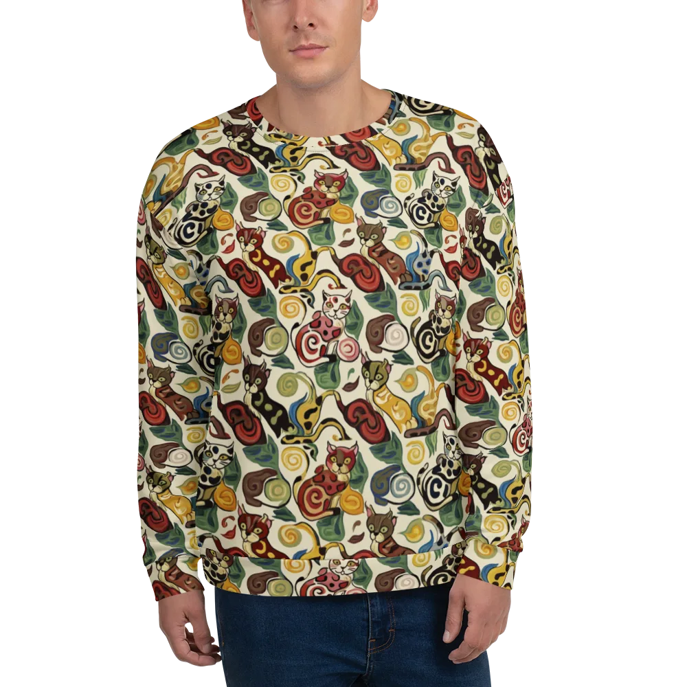 Spiral Prowl on Sweatshirt — Front