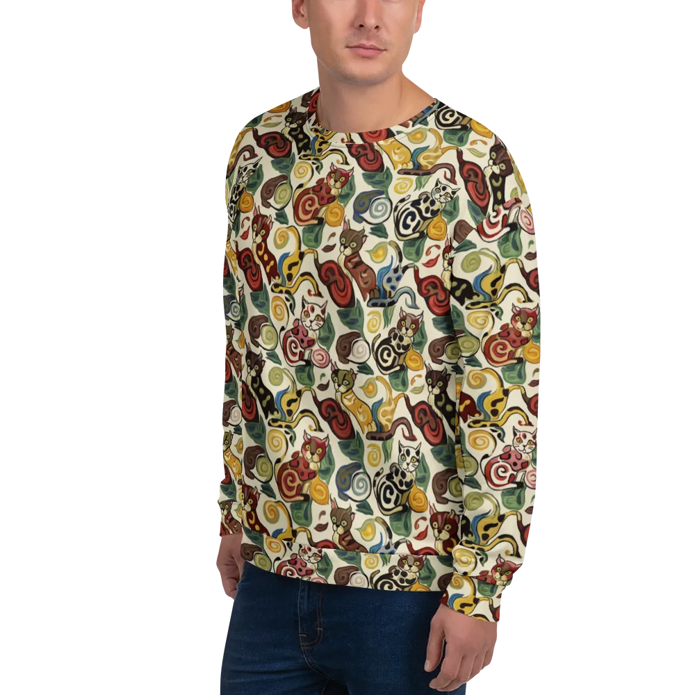 Spiral Prowl on Sweatshirt — Left Front