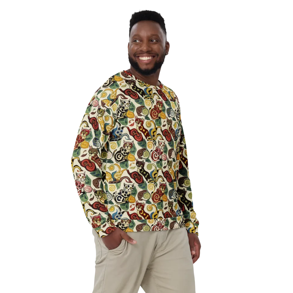 Spiral Prowl on Sweatshirt — Front