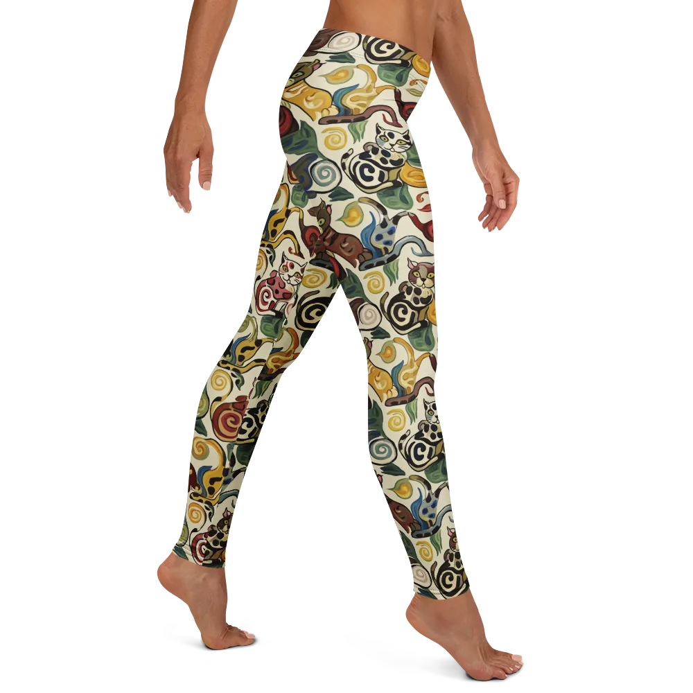 Spiral Prowl on Leggings — Right