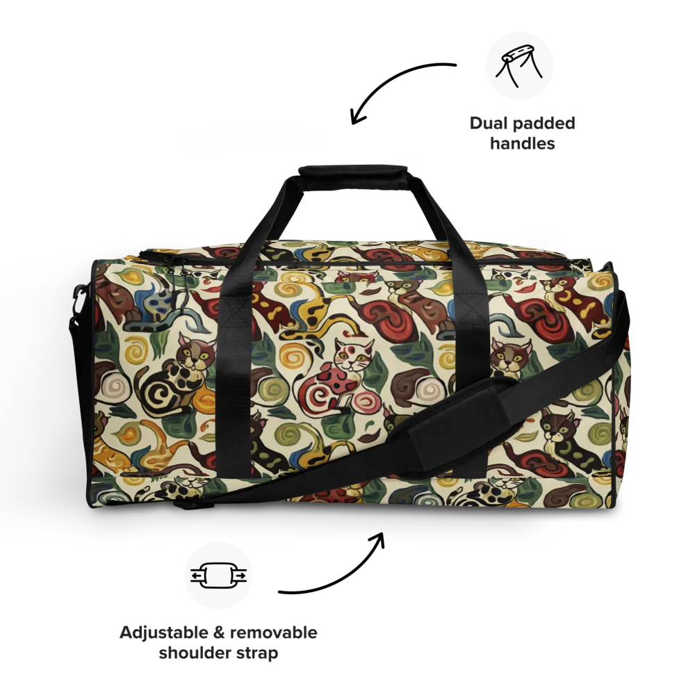 Spiral Prowl on Duffle Bag — Front