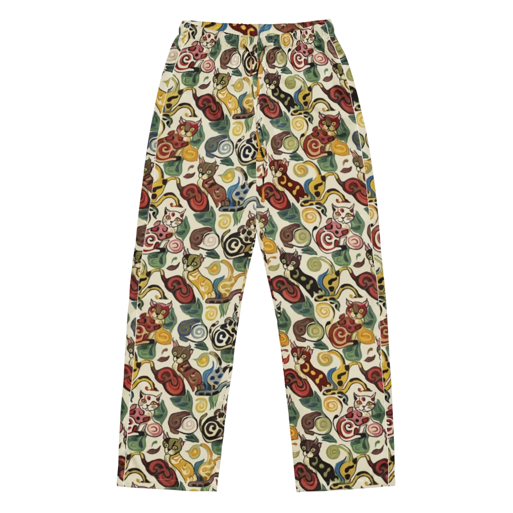 Spiral Prowl on Women's Pajama Pants — Front