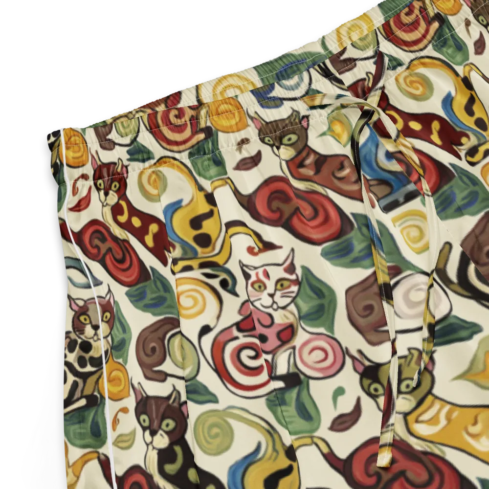 Spiral Prowl on Women's Pajama Shorts — Product details
