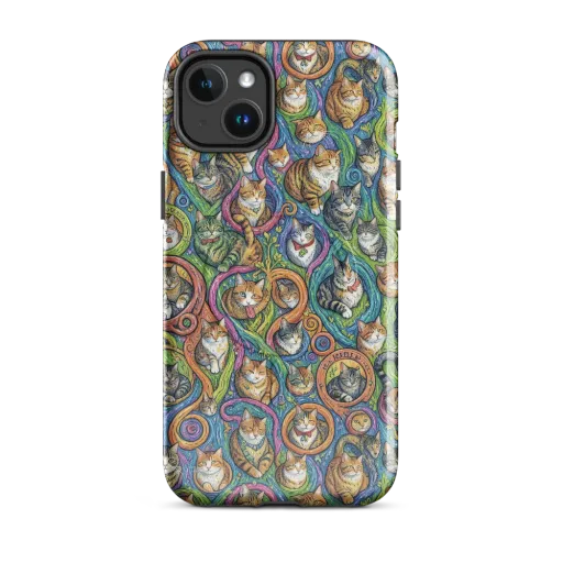 Cathedral of Cats on a MagSafe Tough Case for iPhone®