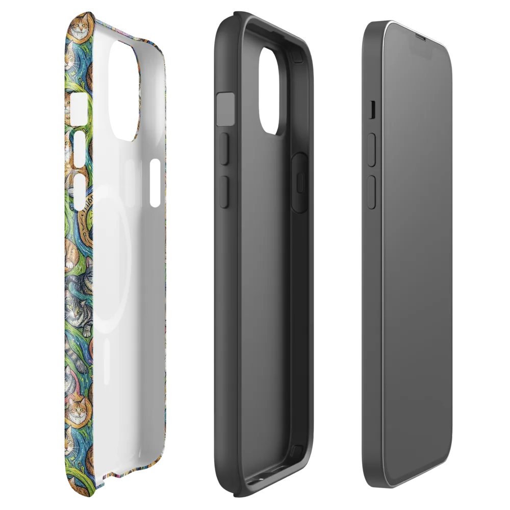 Cathedral of Cats on MagSafe Tough Case for iPhone® — Front