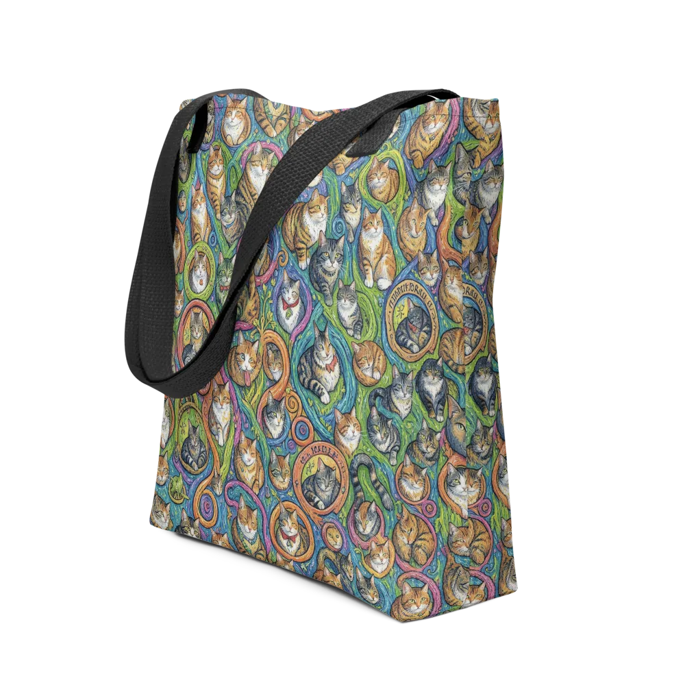 Cathedral of Cats on Tote Bag — Front