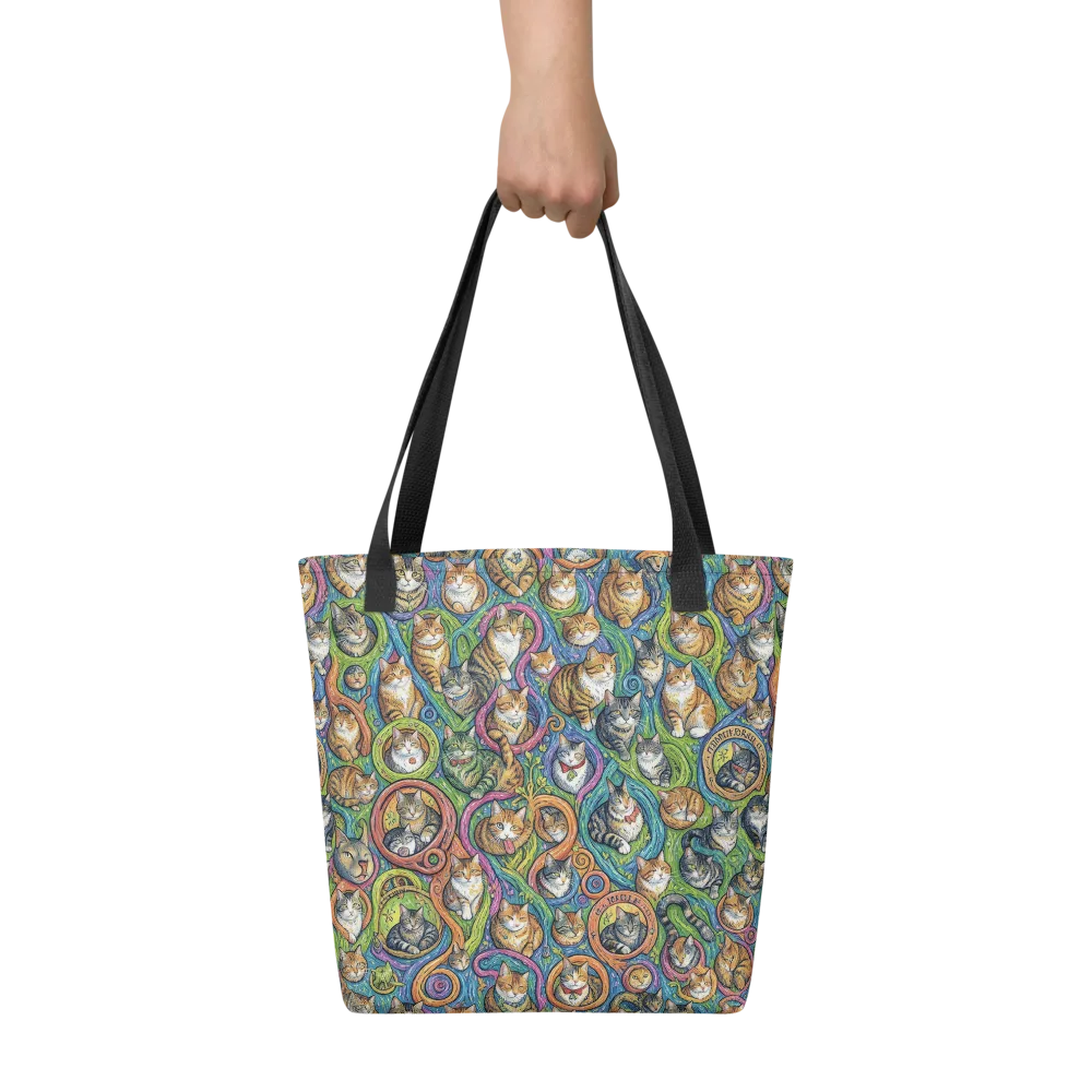 Cathedral of Cats on Tote Bag — Front