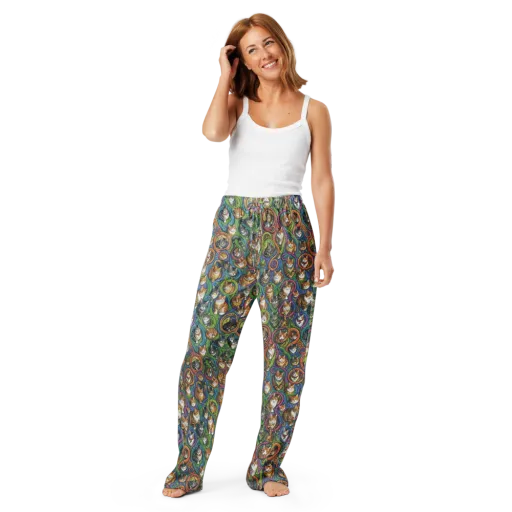 Cathedral of Cats on a Women's Pajama Pants