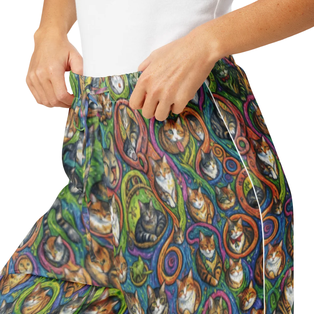 Cathedral of Cats on Women's Pajama Pants — Product details