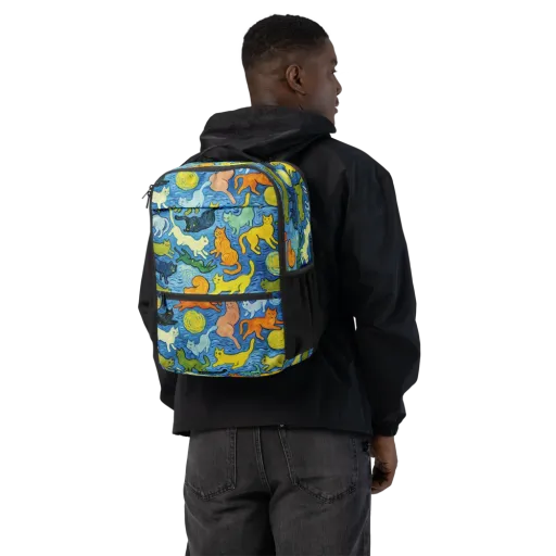 Whisker Waves on a Utility Backpack