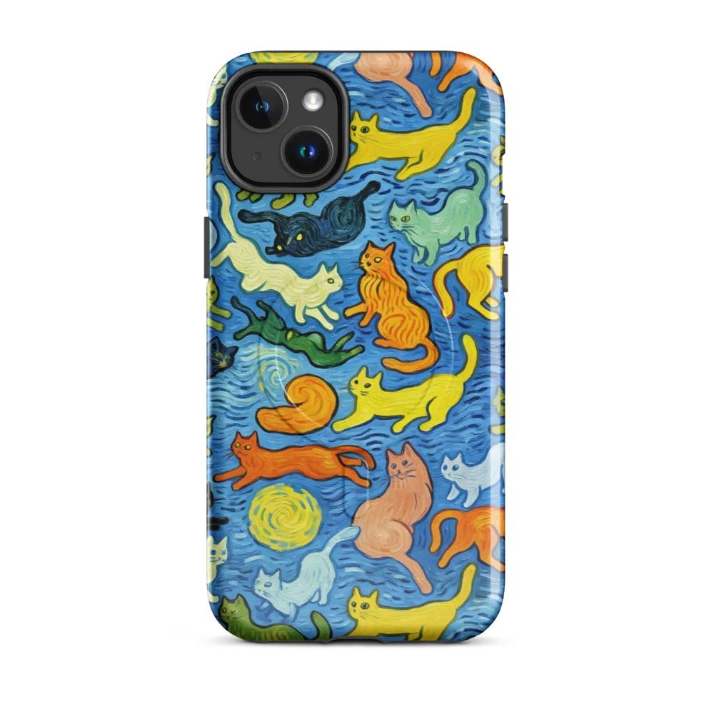 Whisker Waves on MagSafe Tough Case for iPhone® — Front