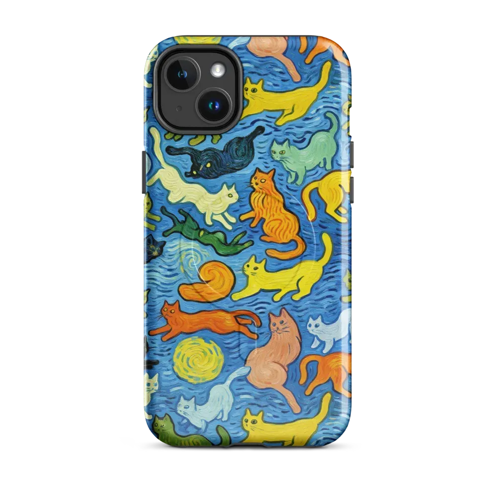 Whisker Waves on MagSafe Tough Case for iPhone® — Front