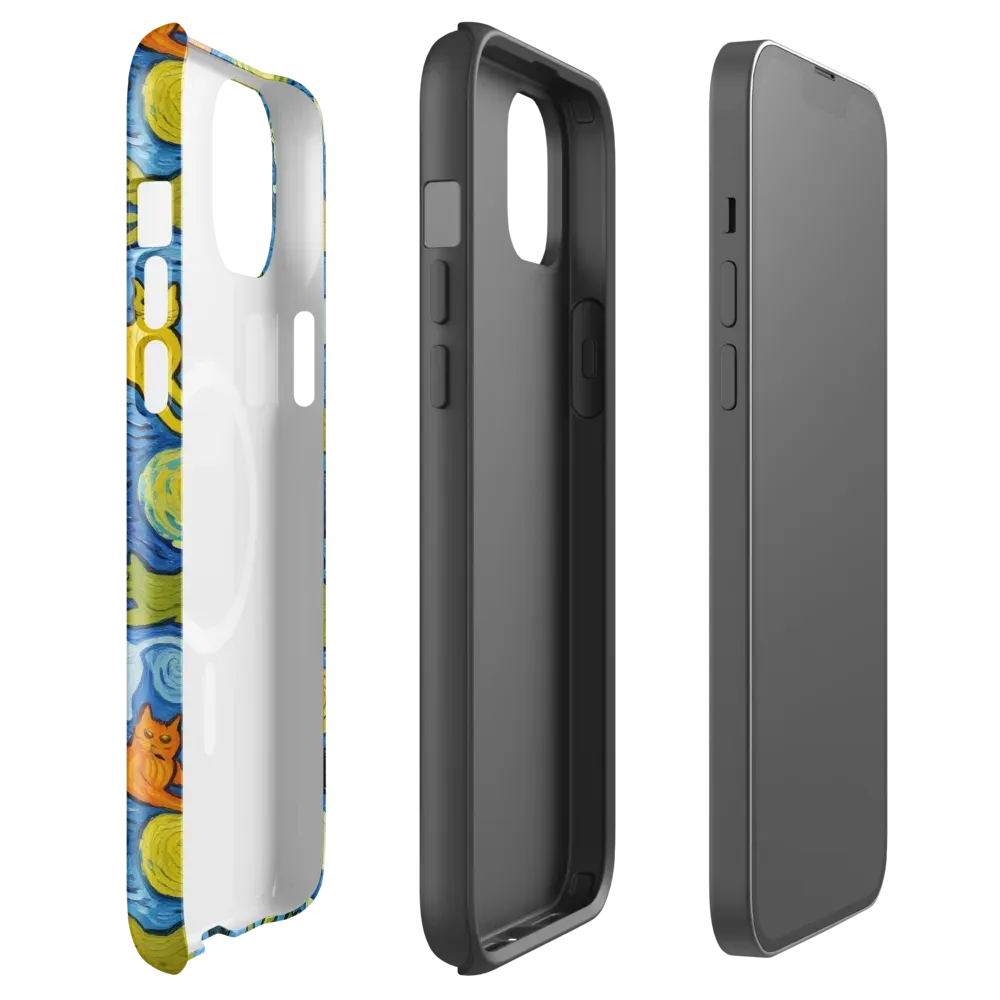 Whisker Waves on MagSafe Tough Case for iPhone® — Front