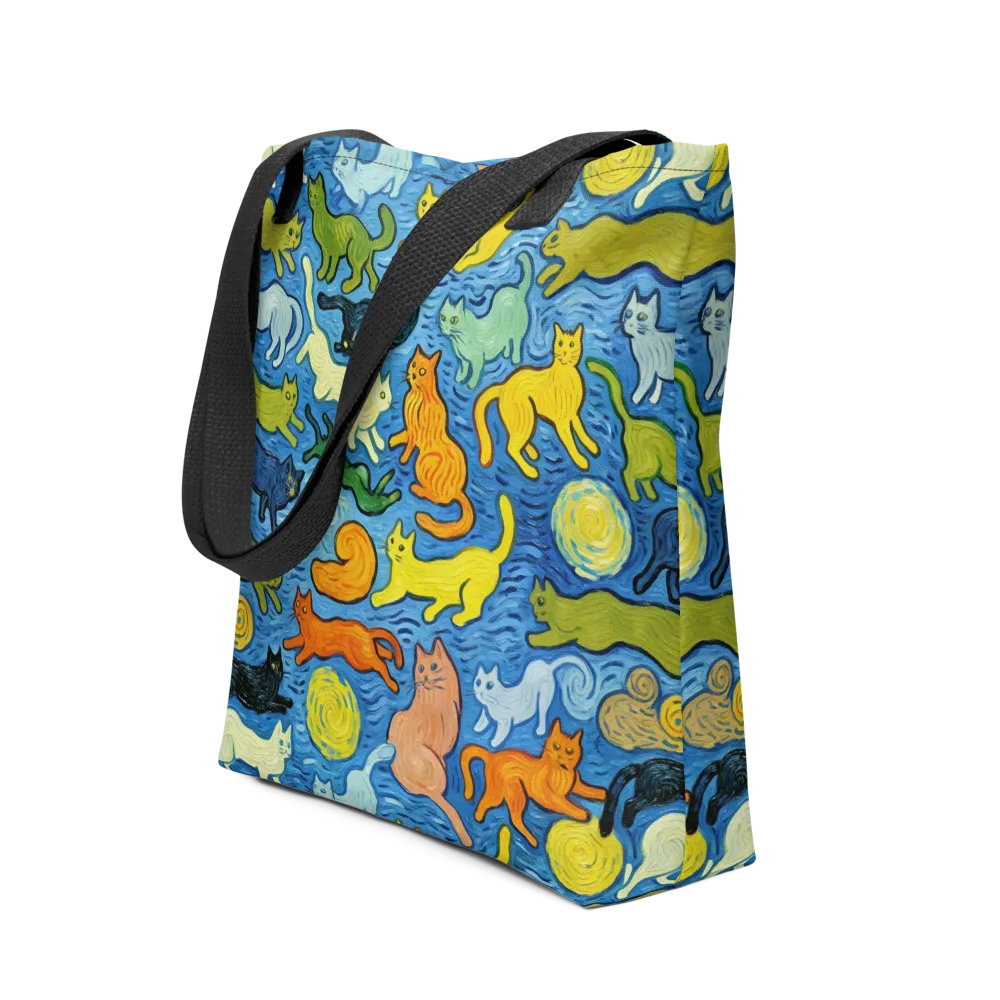 Whisker Waves on Tote Bag — Front