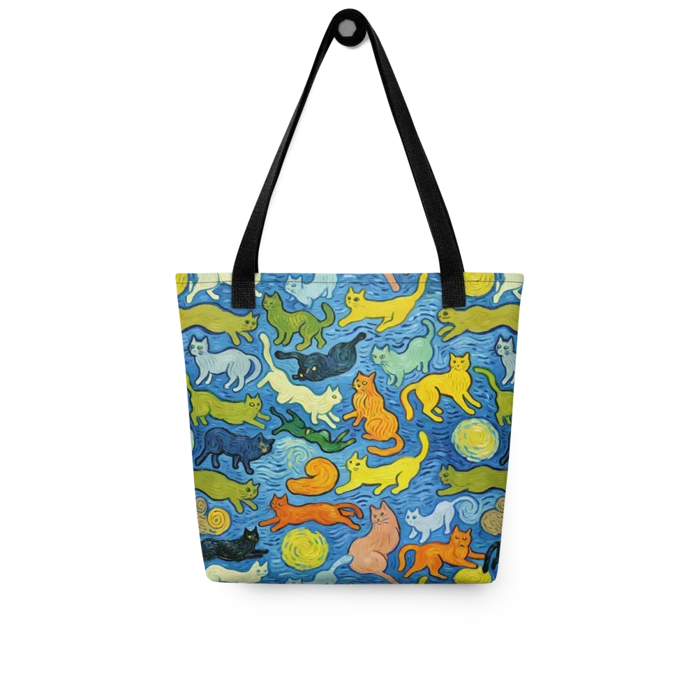 Whisker Waves on Tote Bag — Front