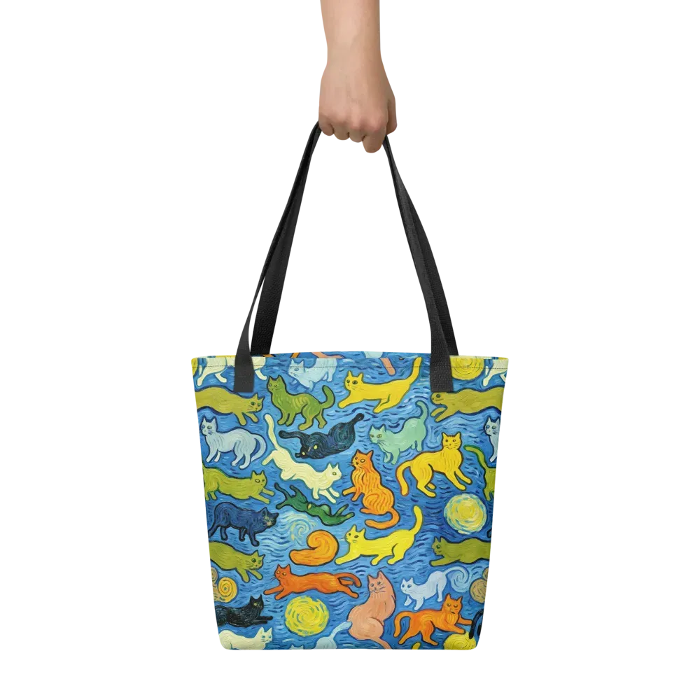 Whisker Waves on Tote Bag — Front