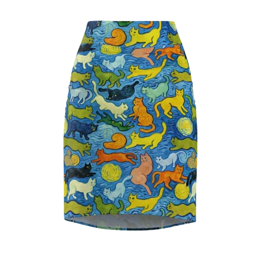 Whisker Waves on a Pencil Skirt