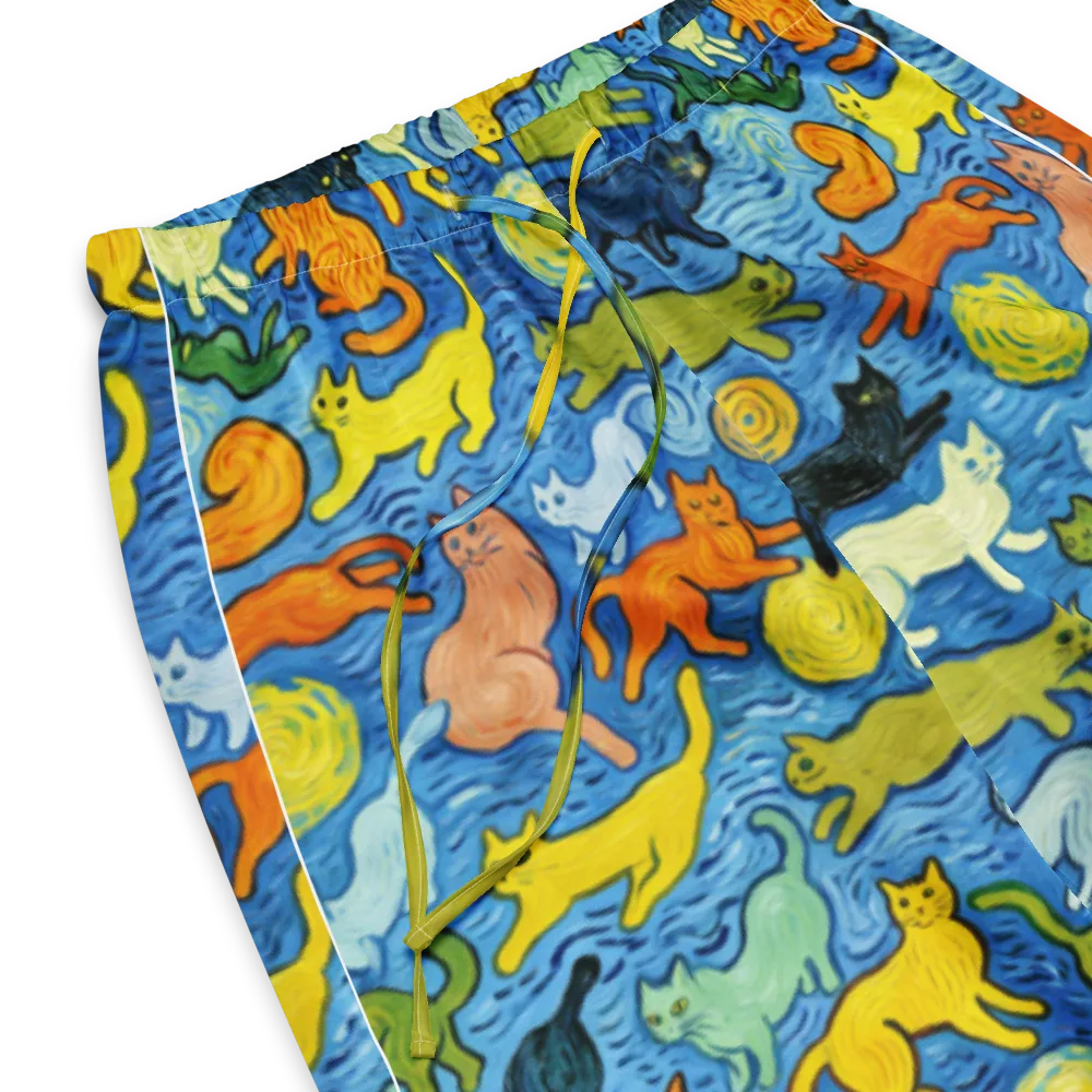 Whisker Waves on Women's Pajama Pants — Product details