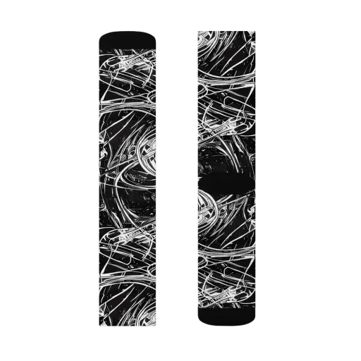 Noir Current on a Socks