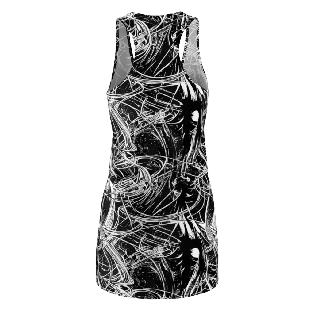 Noir Current on Racerback Dress — Back