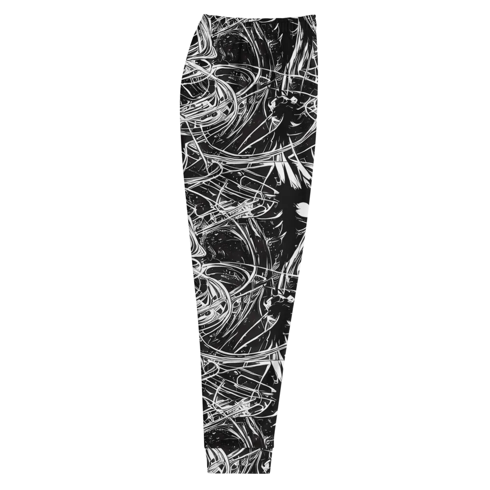 Noir Current on Men's Joggers — Right