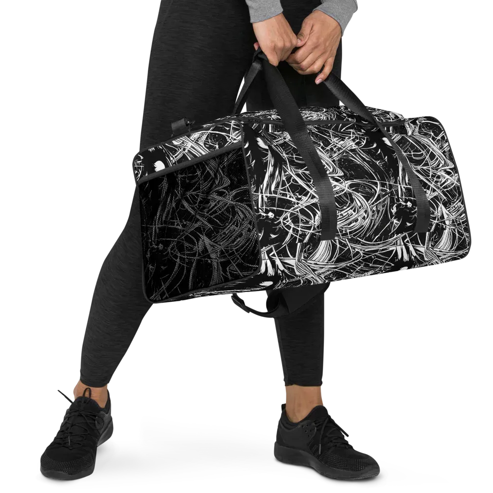 Noir Current on Duffle Bag — Right Front