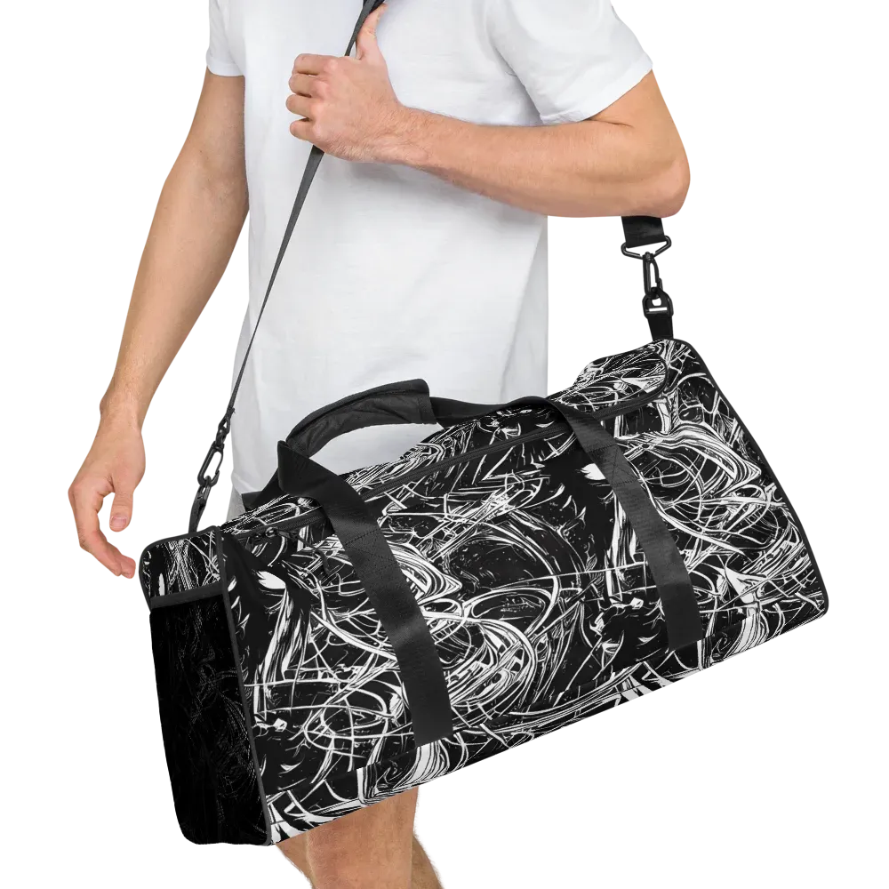 Noir Current on Duffle Bag — Right Front