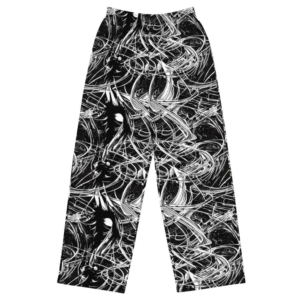 Noir Current on Wide-Leg Pants — Front