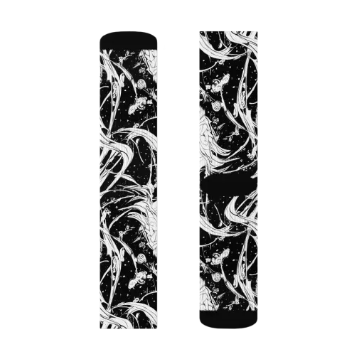 Nocturne Vines on a Socks