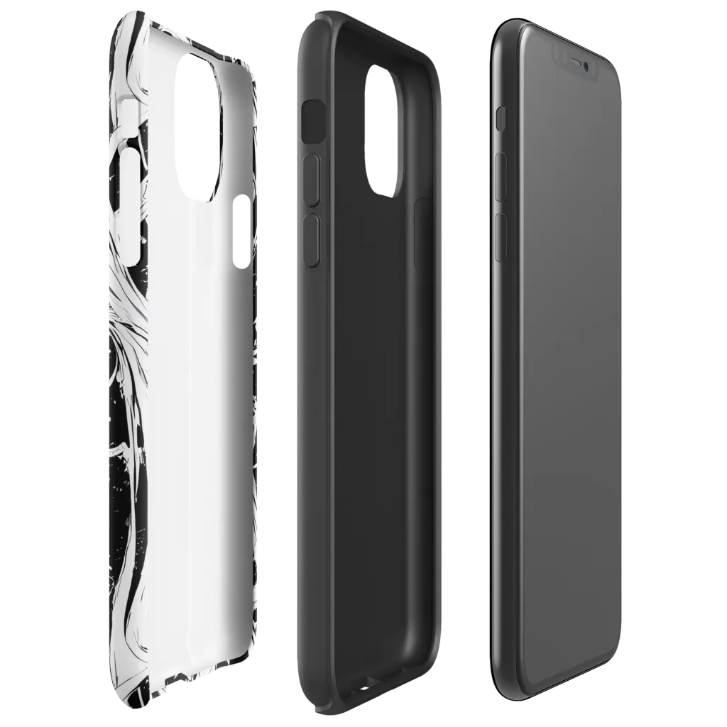 Nocturne Vines on Tough Case for iPhone® — Right