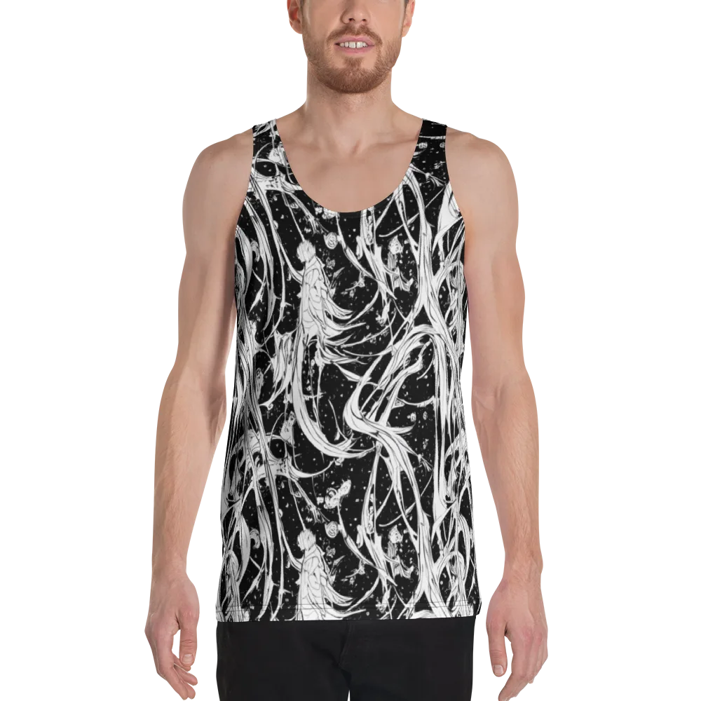 Nocturne Vines on Men's Tank Top — Front
