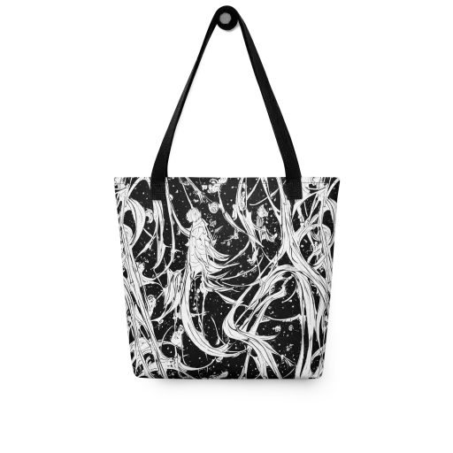 Nocturne Vines on a Tote Bag