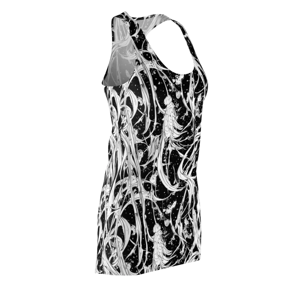 Nocturne Vines on Racerback Dress — Front Side