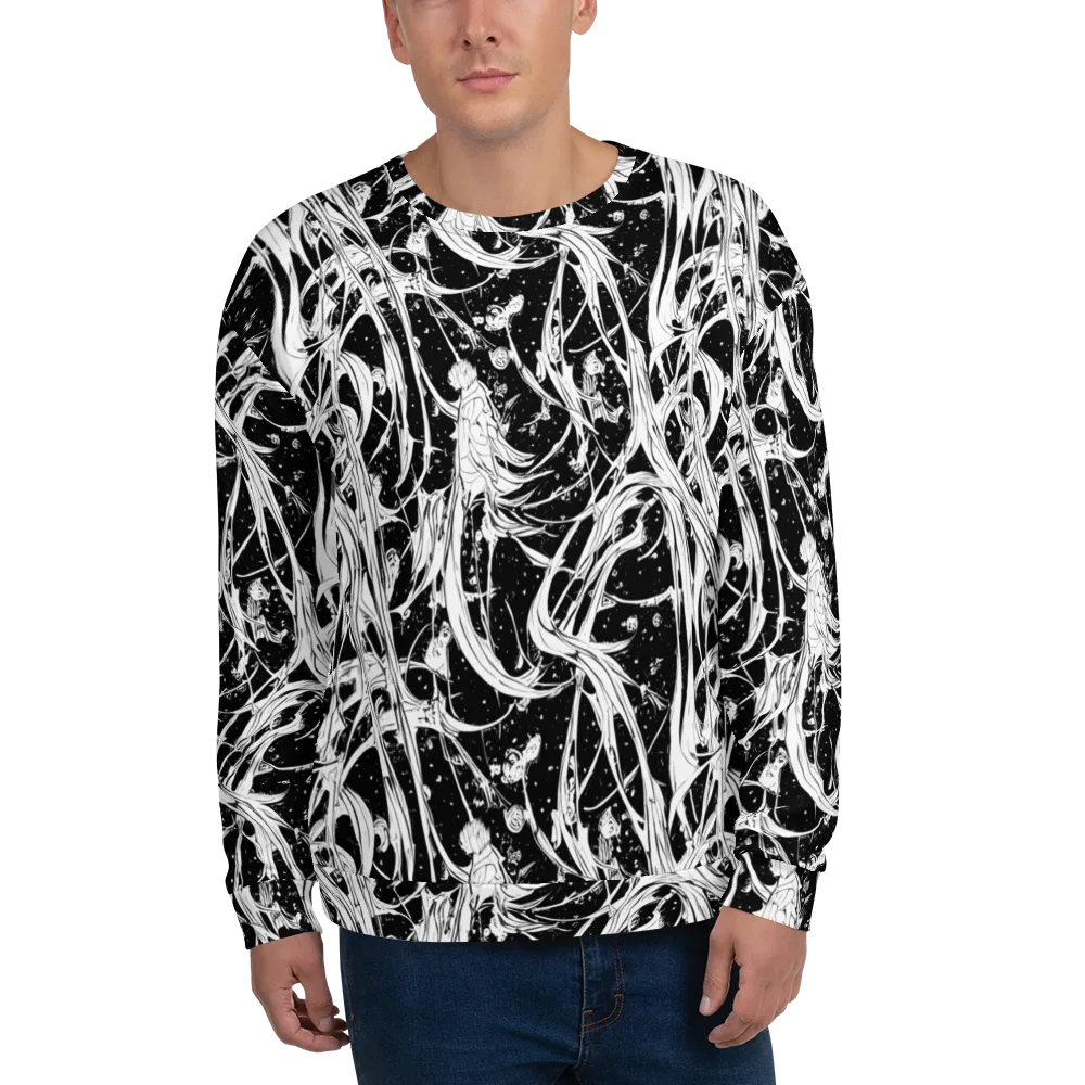Nocturne Vines on Sweatshirt — Front