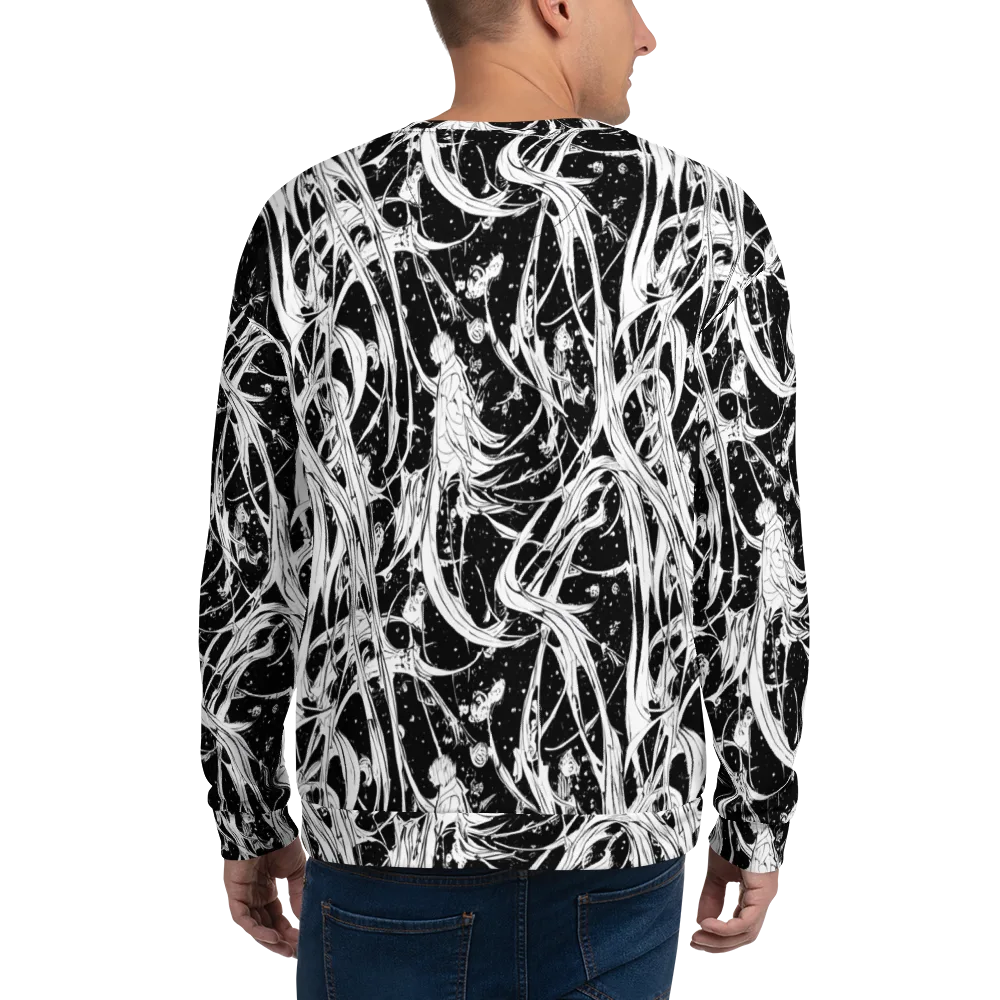 Nocturne Vines on Sweatshirt — Back