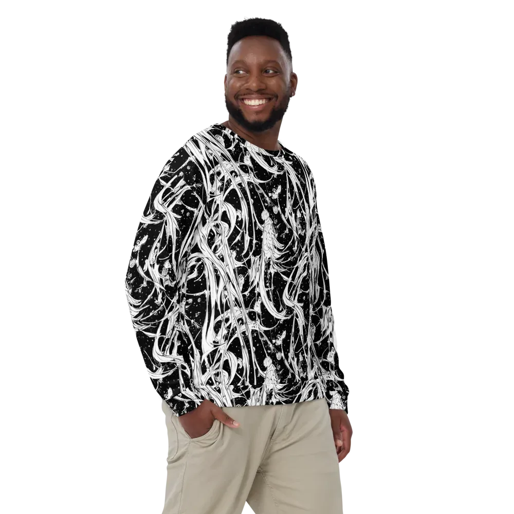 Nocturne Vines on Sweatshirt — Front