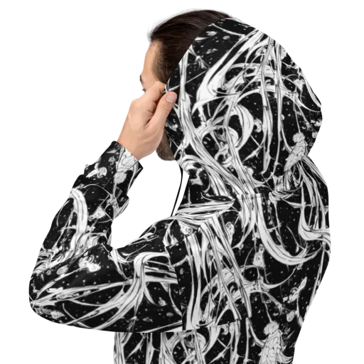 Nocturne Vines on a Hoodie