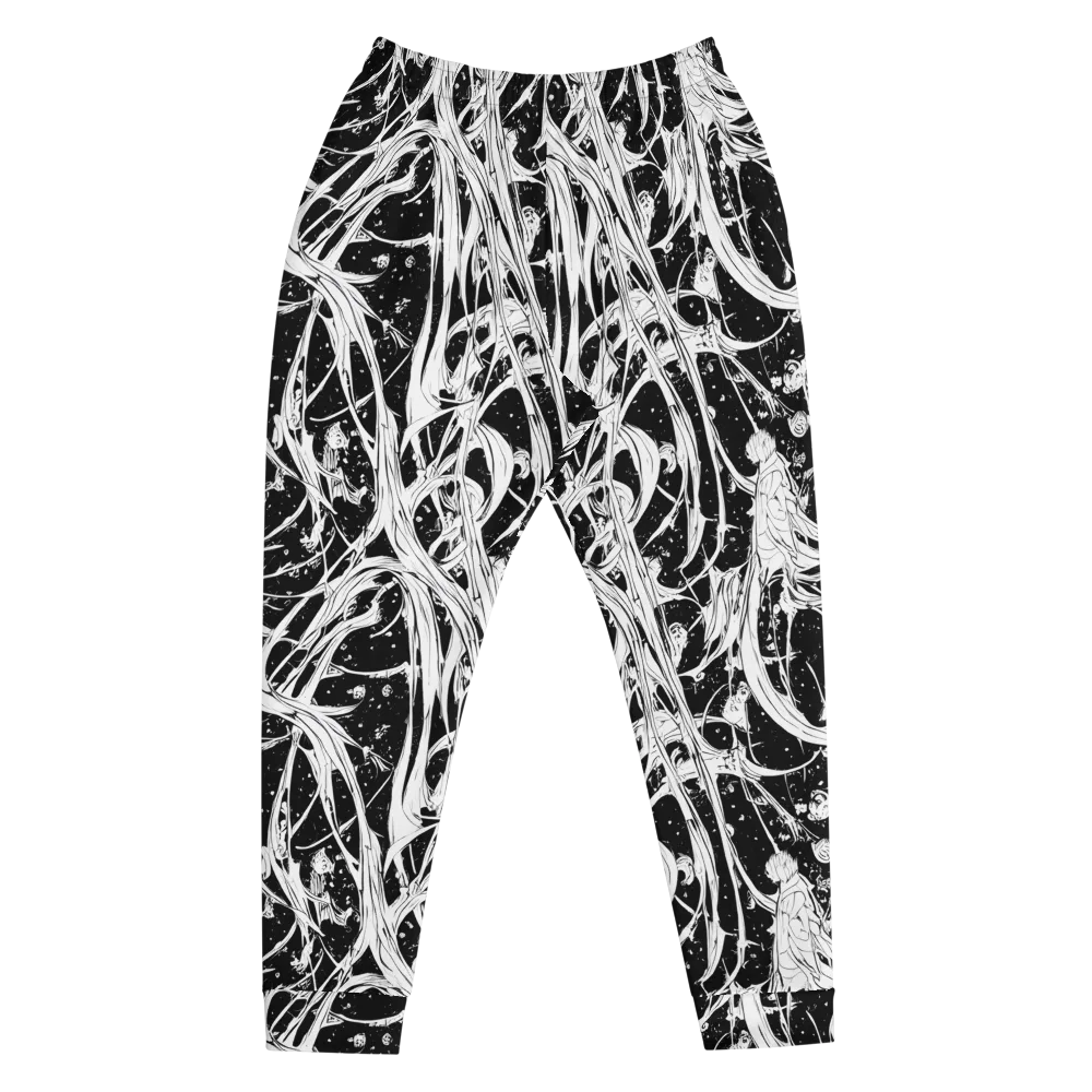 Nocturne Vines on Men's Joggers — Front