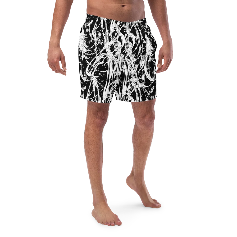 Nocturne Vines on Swim Trunks — Front