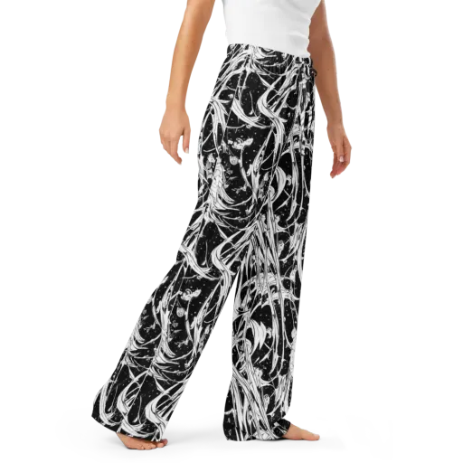 Nocturne Vines on a Women's Pajama Pants